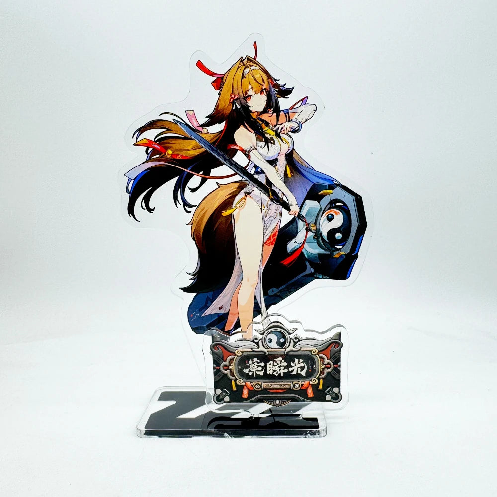 Game Zenless Zone Zero Ye Shun­guang Dialyn Hoshimi Miyabi Anime Acrylic Stand Model Plate Keychain Desk Decor Collection gift