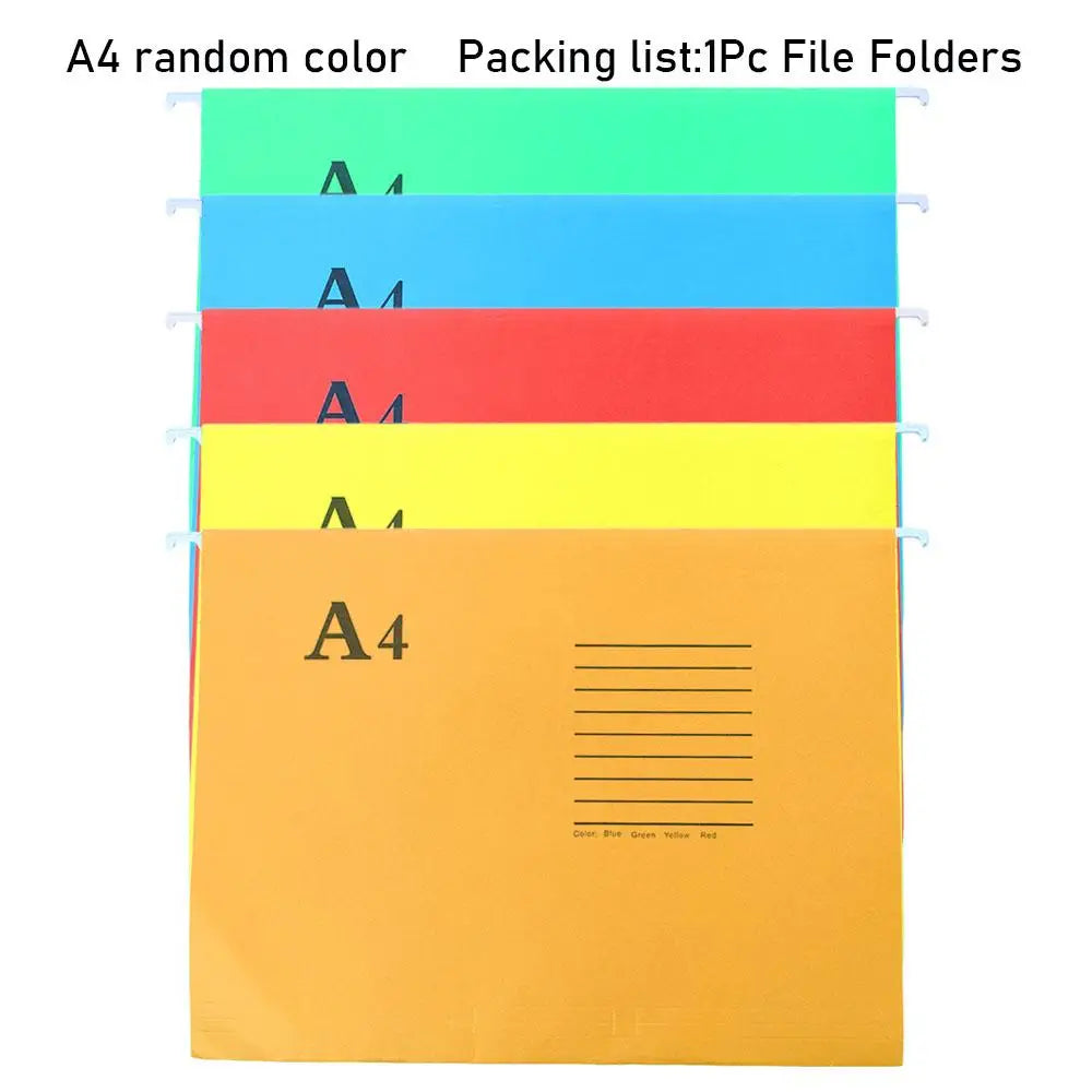 A4 FC Size Desktop File Storage Documents Holder Hanging File Holder A4 Suspension Files File Folders Suspension Folder