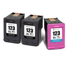 CRTBOTW 123XL Ink Cartridge Replacement For HP 123 XL HP123 Compatible Deskjet 2620 2130 2132 2630 3630 3632 3639 Printer