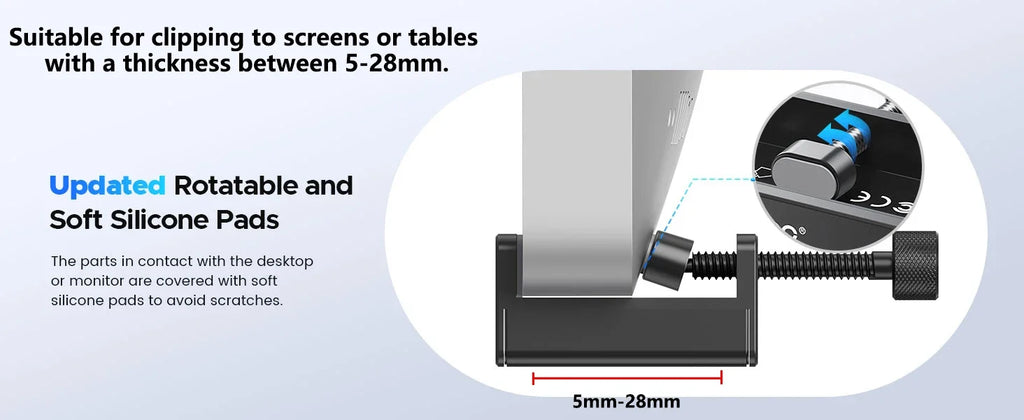 10Gbps USB HUB Clamp USB3.2/3.0/2.0 Splitter Adapter External Multi Clip Dock For iMac Macbook Lenovo Desktop PC Accessories