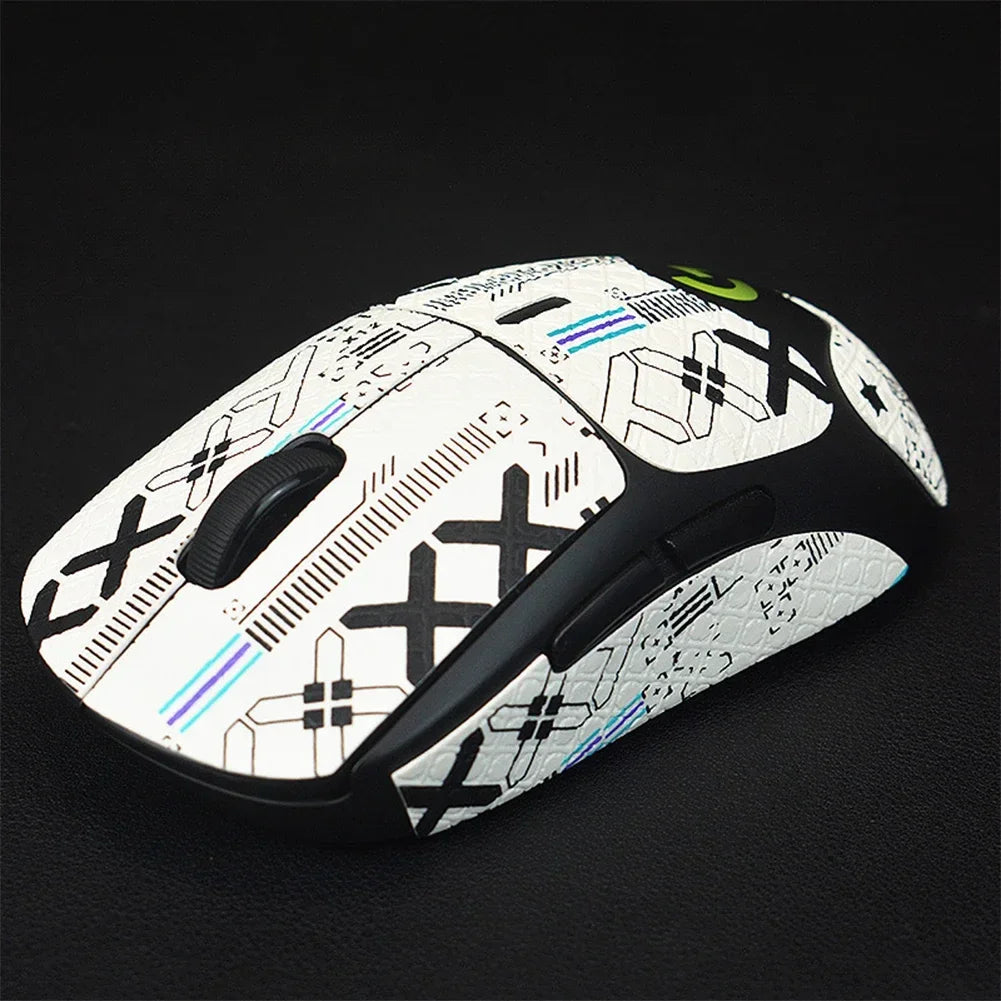For Logitech G Pro X Superlight GPW Wireless No Mouse DIY Handmade Mouse Grip Tape Skate Sticker Non Slip Lizard Skin Suck Sweat