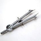 Stationery Geometry Drawing Tool Bow Divider with Lock Geometry Scribe Gauge Spring Compasses Math Compass Compass Protractor