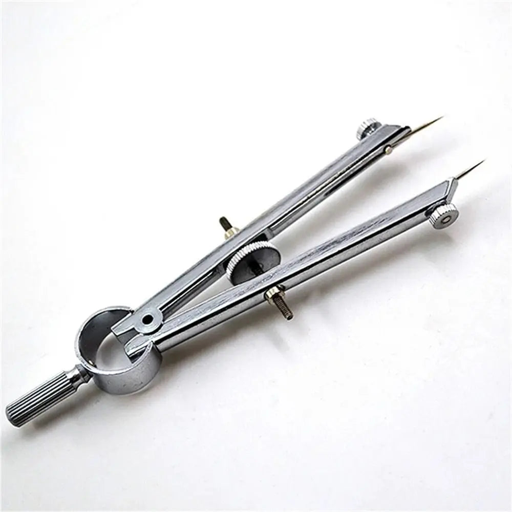 Stationery Geometry Drawing Tool Bow Divider with Lock Geometry Scribe Gauge Spring Compasses Math Compass Compass Protractor