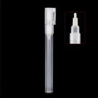 Refillable ink Plastic Repeatable Use Transparent Paint Pen Accessories Empty Rod Graffiti Pens Liquid Chalk Marker