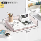 Multi-Purpose Desktop Organizer with Stackable Design, Sturdy Storage Box for A4 Files & Stationery