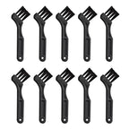 Small Multi-function Brush Razor Cleaning Brush Keyboard Dust Nylon Black Plastic Brush Computer Keyboard Dust Removal Tool