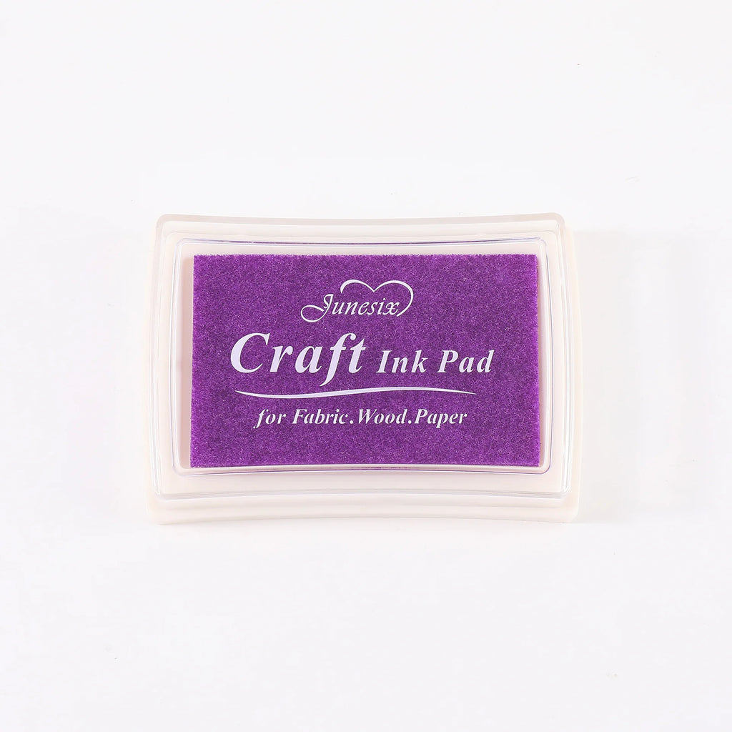 Ink Pad Ink Stamp Pad for DIY Craft Rubber Self Inking Roller Stamps Stationery Album for Scrapbooking Paper Decoration
