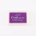 Ink Pad Ink Stamp Pad for DIY Craft Rubber Self Inking Roller Stamps Stationery Album for Scrapbooking Paper Decoration