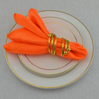 100pcs Satin Napkins For Wedding Party Decor Square 30cm Table Dinner Napkin Restaurant Supplies Christmas Birthday Tea Towels
