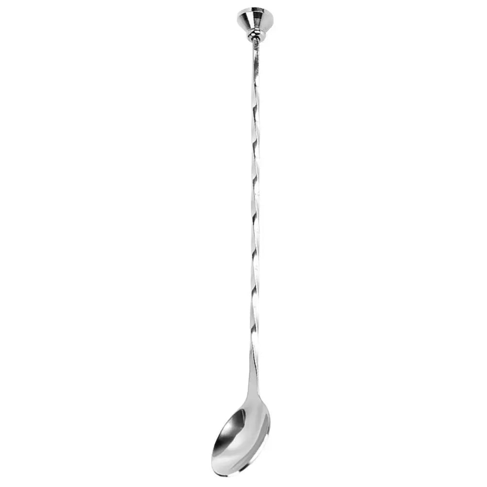 Stainless Steel Cocktail Stirring Spoon Bar Mixing Spoon for Coffee Tea Honey Beverages Dessert Stirrer Multi-Function Household