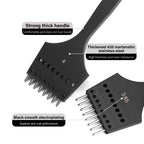 WUTA 3G Leather Punches Head Replaceable Pricking Iron Removable Diamond Olive Round Hole French Style Chisel DIY Craft Tools