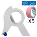 New Painter Masking Tape Applicator Dispenser Machine Adhesive Tape with Tape Cutting Tool for Repair and Beautify Crack in Tile