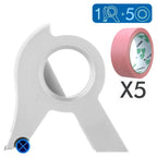 New Painter Masking Tape Applicator Dispenser Machine Adhesive Tape with Tape Cutting Tool for Repair and Beautify Crack in Tile