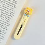 1 Pcs Cute Cartoon Alloy Mini Portalble Utility Knife Cutter Letter Envelope Opener Mail Knife School Office Supplies