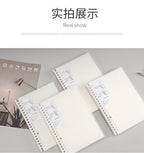 Translucent Frosted Notebook Inner Core Planner Binder Accessories Diary Stationery School Supplies A5 B5