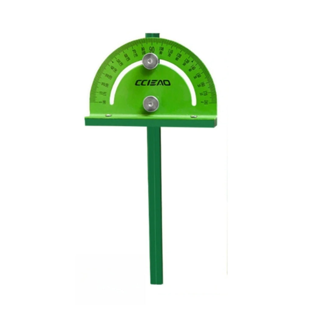 Precision Circular Table Saw Angle Push Ruler, for Aluminum Engraving & Milling Worktable Insertion Plate Woodworking Protractor