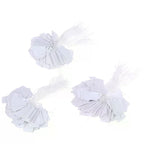 300Pcs label tie string strung ticket jewelry merchandise display price tags