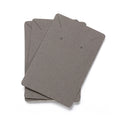 50pcs 6x9cm Earrings Necklaces Display Cards Ear Studs Blank Kraft Paper Card for Jewelry Packaging Hang Price Tag Card Holder