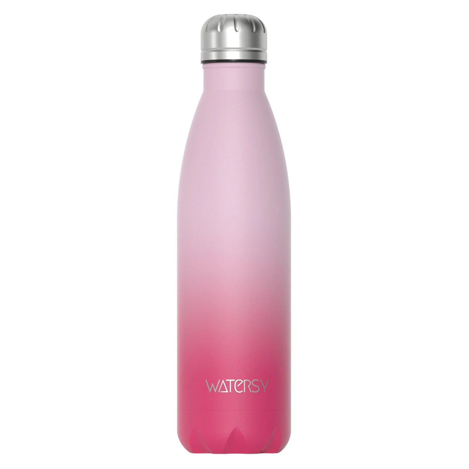 WATERSY 500ml Stainless Steel Water Bottle Insulated Vacuum Flask Double Wall Thermal Cup Keep Cold Hot Sports Kettle