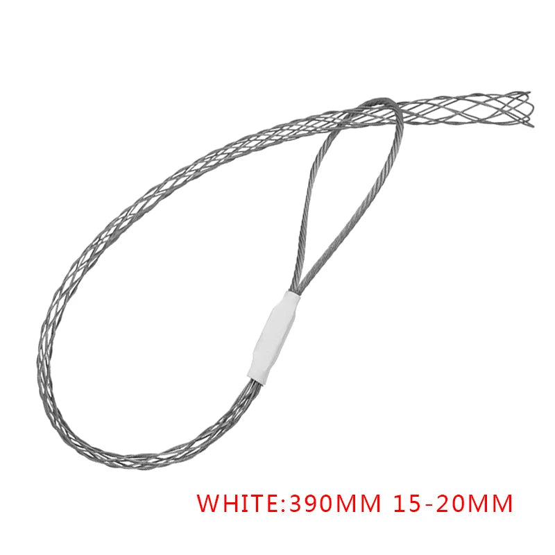 6 Colors Cable Puller Wire Grip Galvanizing Metal Cable Pulling Socks Mesh Puller Antislip Pipe Conduit Pull Net Cover 4-25mm