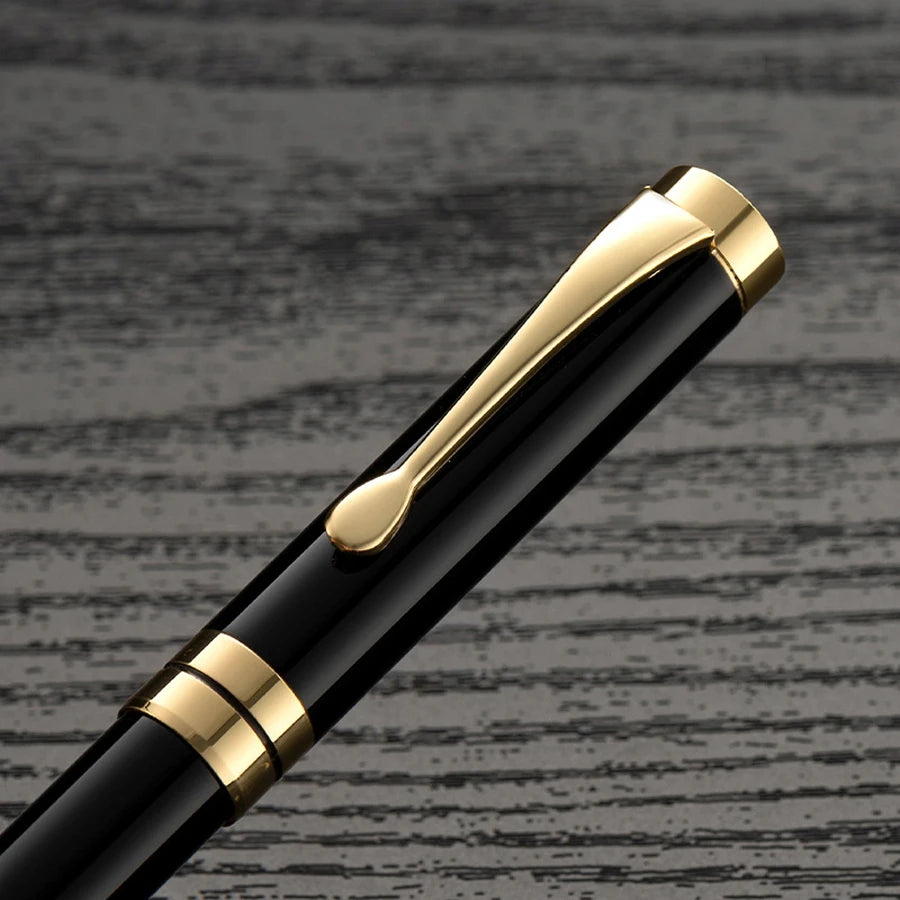 Customize Gold Color Text Gel Pens Engraving Metal Pretty School Student Supplies Office Accessories Writing Stationery 2025