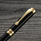 Customize Gold Color Text Gel Pens Engraving Metal Pretty School Student Supplies Office Accessories Writing Stationery 2025