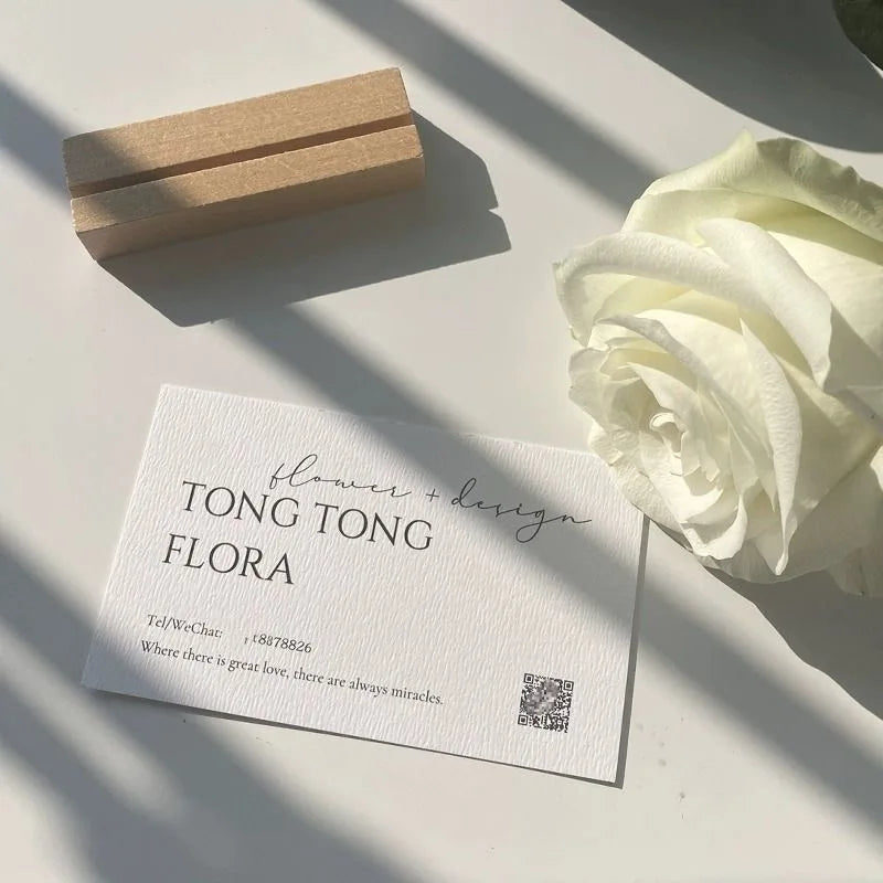 make name card design business card OEM name card printing 200 sheets thick quality paper customize paper cards