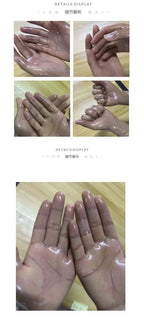 Latex Gloves Ultra-thin Transparent Rubber Finger Gloves Adult Unisex Sexy Lingerie Accessories High Elasticity Tight Fitting
