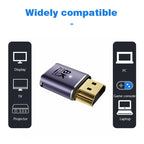 NNBILI HDMI2.1 48Gbps 8K@60Hz 4K@120Hz Ultra High-Speed Adapter Mini/Micro HDMI to HDMI Converter for PS5 X/S PC HDTV Projector