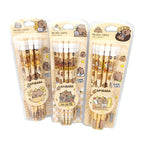 12pcs Cute Cartoon Capybara HB Pencils Stationery Set With Pencil Sharpener School Students Stationery Gift