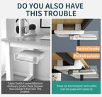 Hidden Under Desk Drawer Storage Office Organizer Desk Self Adhesive Drawers Plastic Undertable Accessories Storage Box Drawe