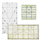 15*15 cm, 30*15 cm Patchwork Ruler - Set of Quilting Tools - High-Quality Acrylic Material - Transparent Ruler - School Supplies