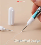 5/10PCS/Set 0.7mm 20mm Long Nib White Marker Pens Multi-Purpose Deep Hole Quick-drying Carpenter Oily Pen for Bathroom Wood