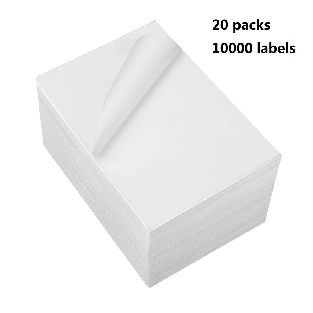 Fulet Hot Selling 4X6 10x15cm 100x150mm 500 Labels Fanfold Thermal Shipping Label compatible with most of thermal printers