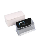 Transparent Plastic Business Card Holder Acrylic Business Card Display Stand Can Be Placed 30-40 Business Cards Office Supplies