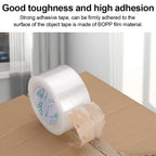 Single-Sided Bopp Transparent Packaging Tape With High Viscosity For Sealing Heavy-Duty Cartons And Fixing Items For Bundling