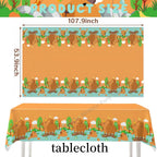 Capybara Party Theme Decoration Capybara Birthday Napkins Tablecloth Cup Plate Baby Shower Capybara Birthday Girl Party Favor