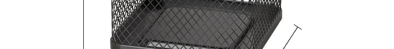 7 Compartment Metal Mesh Desktop Organizer with Drawer Pen Pencil Holder Stationery Storage for Home Office School Students Dorm