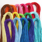2mm Colorful High-Quality Round Elastic Band Round Elastic Rope Rubber Band Elastic Line DIY Sewing Accessories 5meters