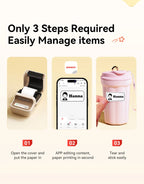 Niimbot B21 Pro 300DPI HD Printing Portable Thermal Printer Self-adhesive Label Printer Sticker Maker For Photos Receipts Note