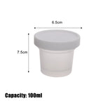 10/1PCS Pudding Cups Dessert Cup with Lids Transparent Reusable Ice Cream Bowls Sealed Cake Storage Box Snacks Yogurt Container