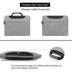 HAWEEL 13.0-14.0 inch/ 14.0-16.0 inch Briefcase Crossbody Laptop Bag For Macbook/ Lenovo/ Thinkpad/ ASUS/ HP & Other Laptop Bag