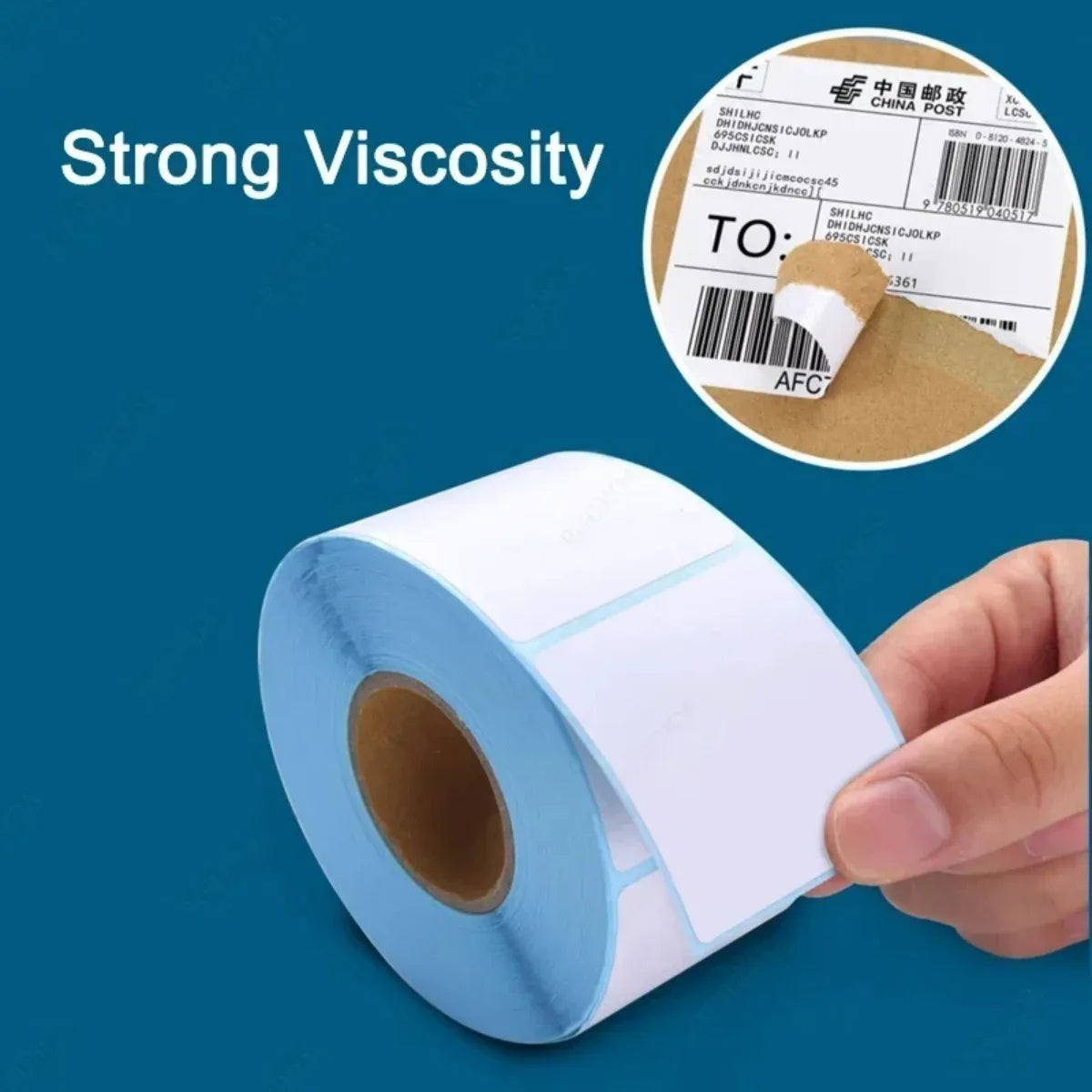 700 Labels Per Roll 60×40Mm (2.36×1.57Inch) Direct Thermal Labels Shipping Barcode Stickers Price Tag Self Adhesive Shipping