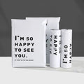 20Pcs/Pack White Color Thicken Express Bag THANKS Printing Waterproof Clothing Parcel Packaging Bags Envelope Courier Pouch
