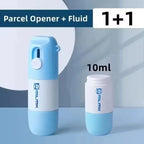 2 In 1 Thermal Paper Correction Fluid with Unboxing Knife Durable Thermal Paper Data Identity Protection Fluid Eraser Box Opener