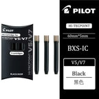 Japan Pilot V5/V7 Gel Pen Straight Liquid Replaceable Ink Cartridge 0.5/0.7mm for Writing School Stationery Office Accessories