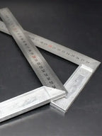 250/300mm Aluminum Handle with Stainless Steel Scale Right Measuring Angle Square Ruler