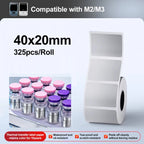 300dpi Niimbot M2 Portable Thermal Transfer Label Printer Multi-function Sticker Label Maker Machine for Clothes Tag Power Cable