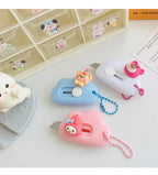1pc Dopamine Cloud Mass Letter Opener Cartoon Cute Utility Knife Student Mini Box Cutter Hand-made Sharp