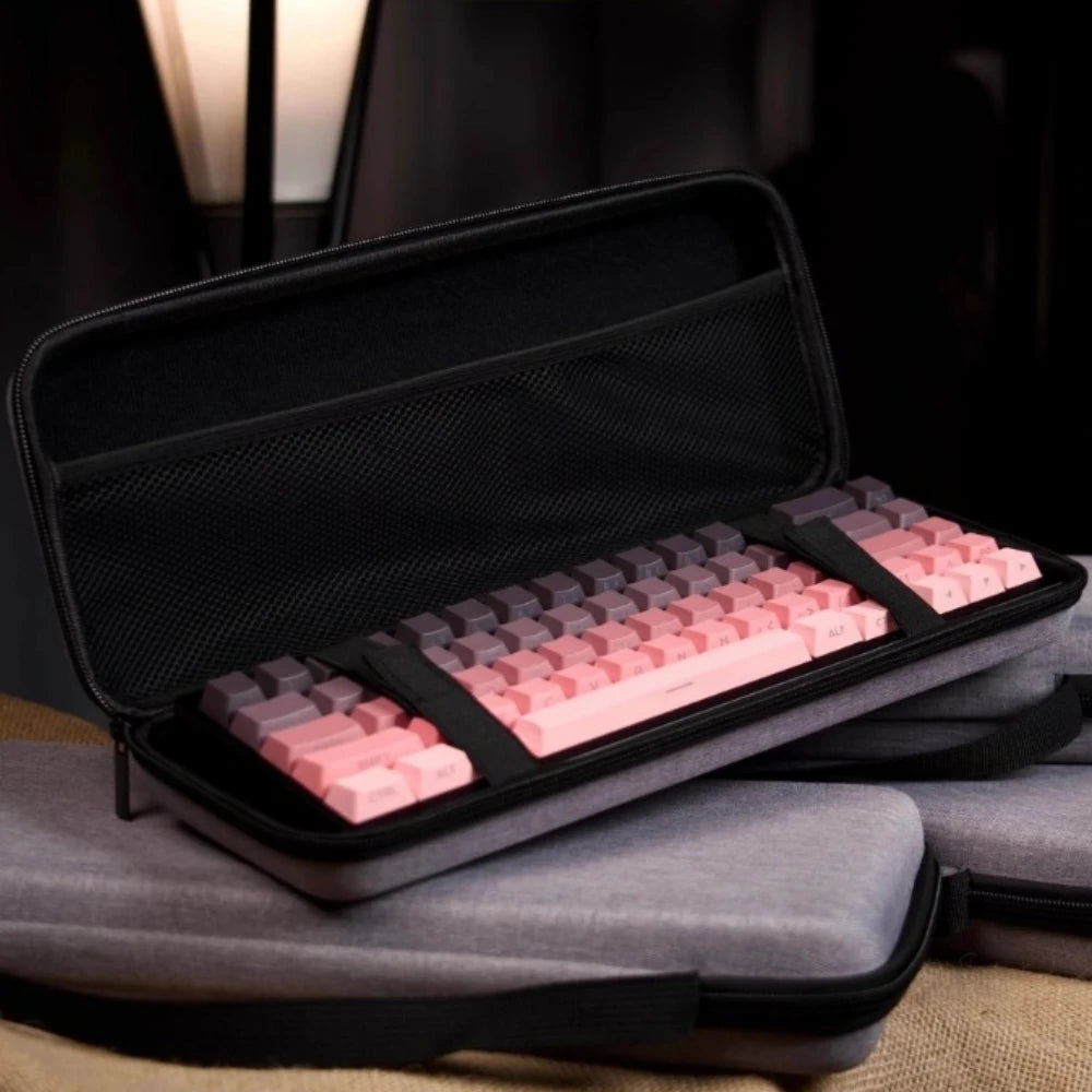 Keyboard Organizer Hard Case Keyboard Storage Bag Dustproof Protective Box 60 68 87 98 100 104 108 Mechanical Keyboard